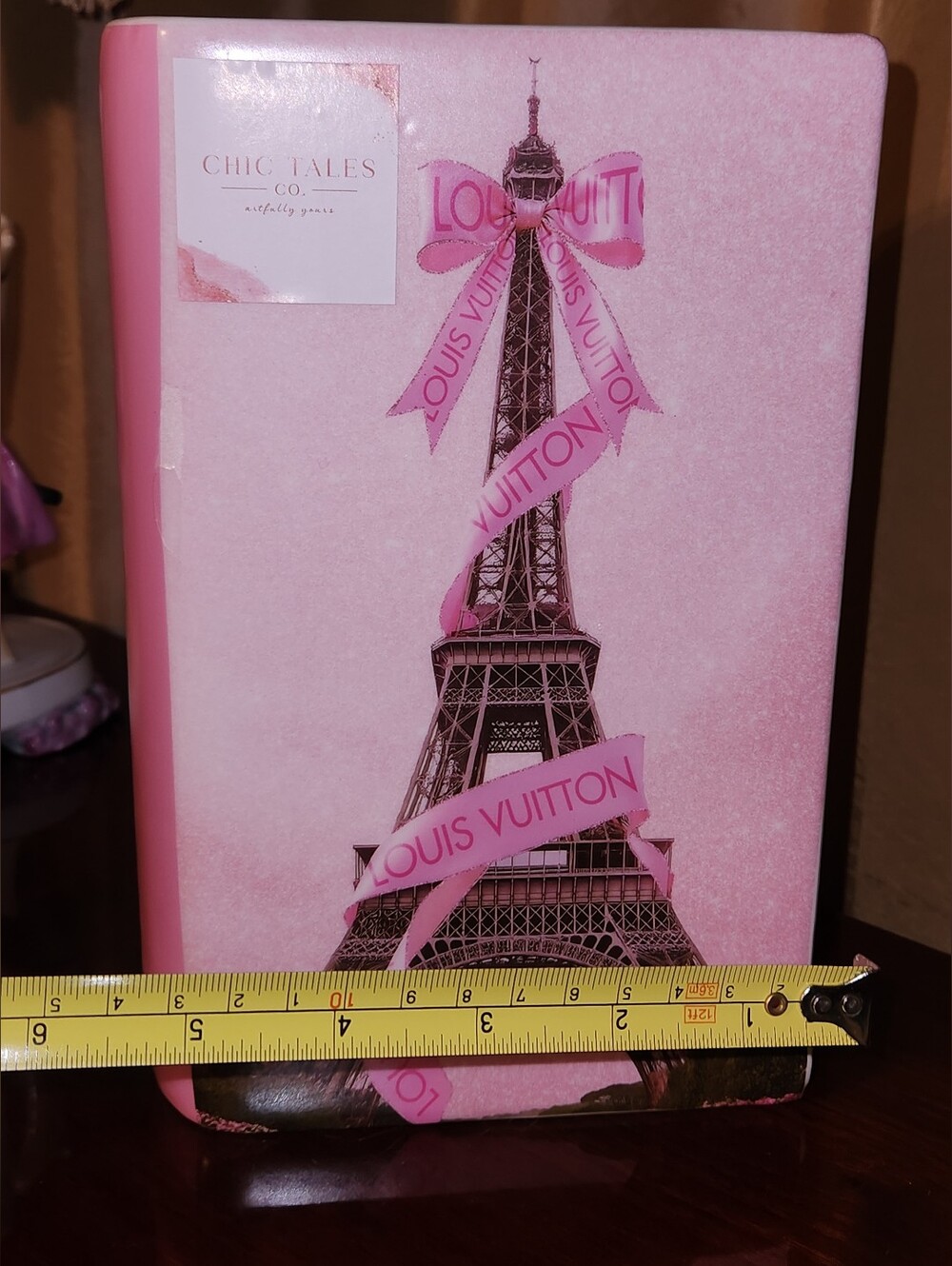 ๐ฅ Limited Edition Ceramic Makeup/ Hair Brush Holder Vase Eiffel & Lux Logo - Picture 7 of 13